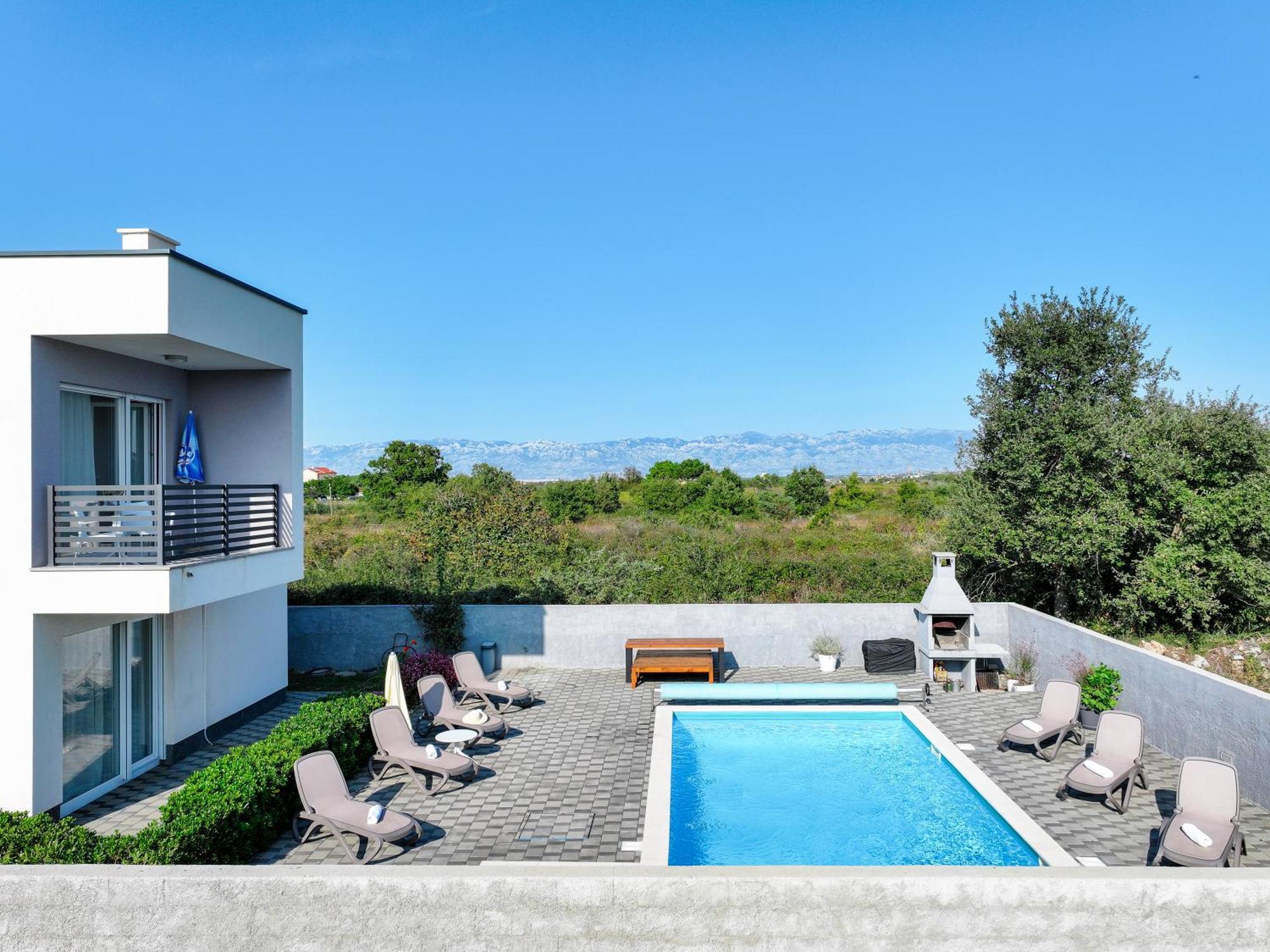 Villa Tonci Zaton 扎顿 外观 照片