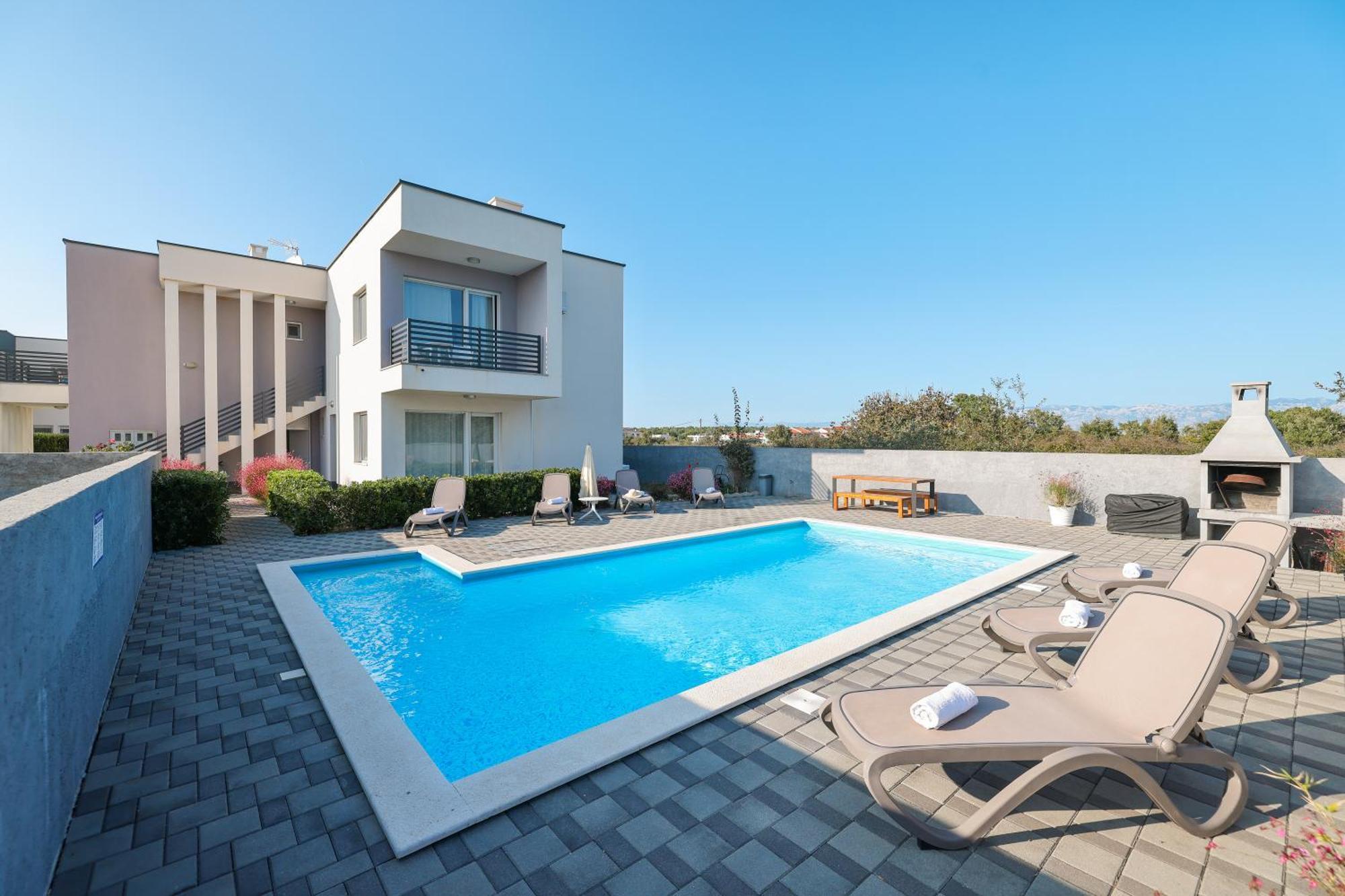 Villa Tonci Zaton 扎顿 外观 照片