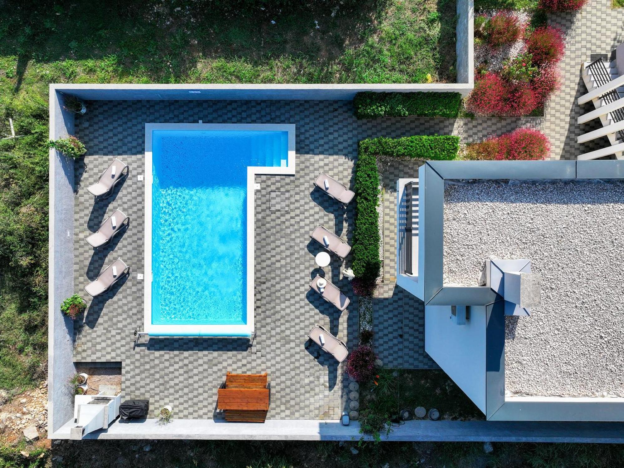 Villa Tonci Zaton 扎顿 外观 照片